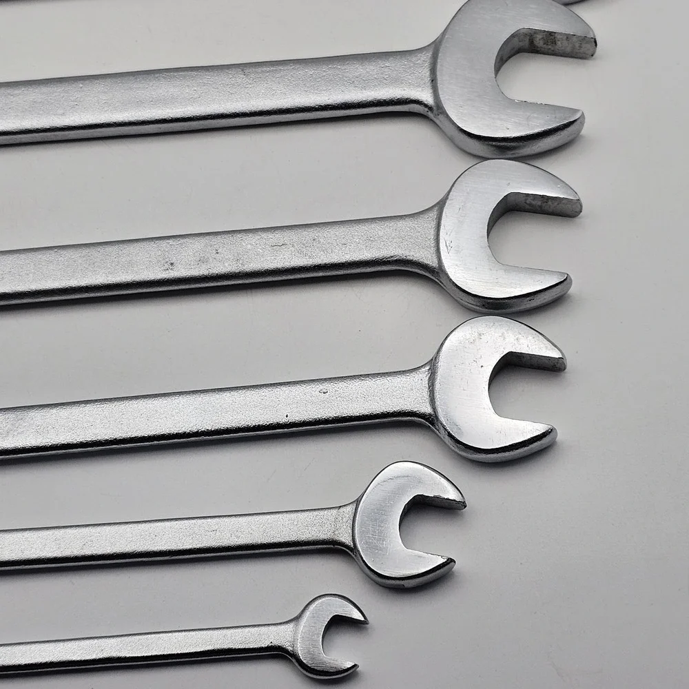 Vintage Thorsen Double Open End Wrench Set 1/4" to 7/8" USA Made Lot Of 6 - Picture 14 of 15